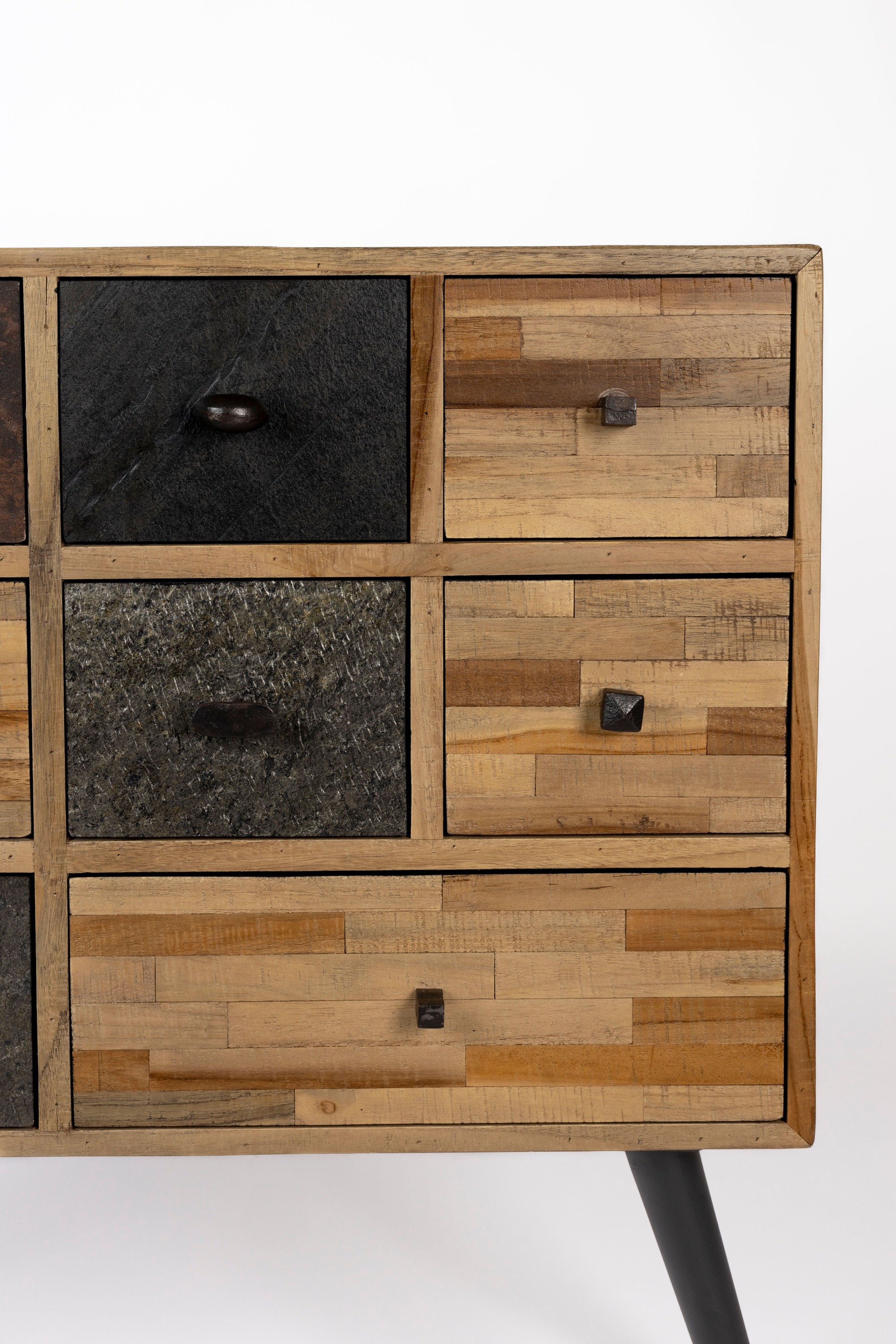 San Natural Teak Wood Cabinet